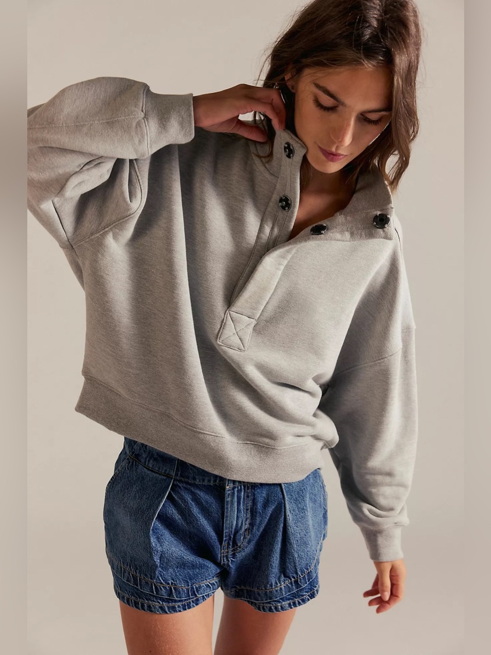 NWT! Free People We The Free Timeless Pullover Sz XS